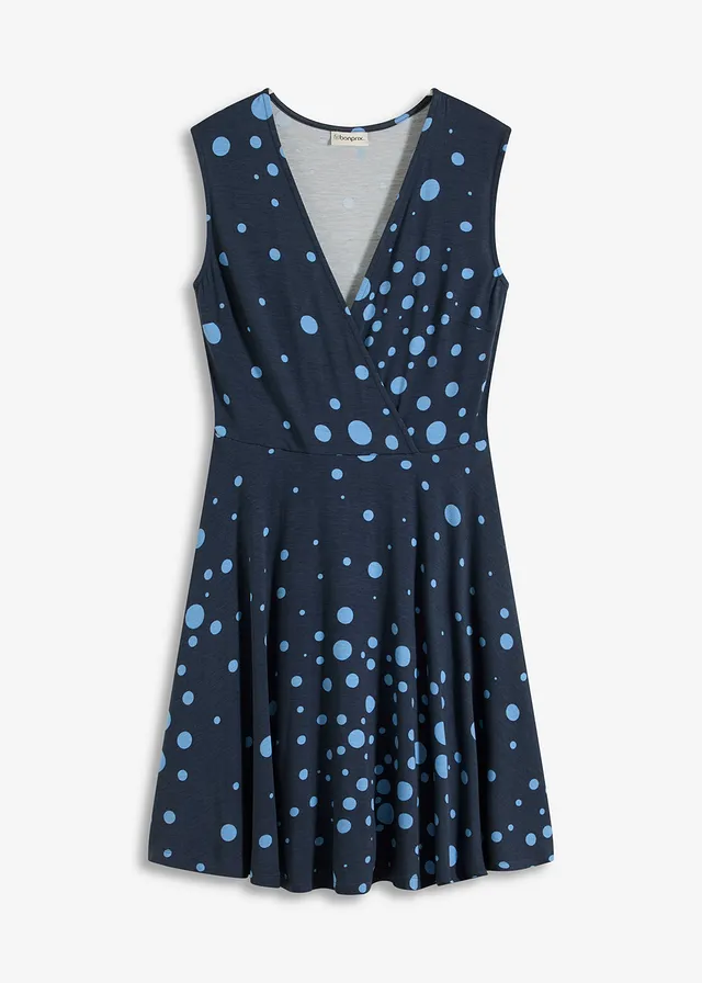 Rochie din jerse cu imprimeu aparte