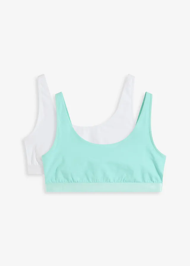 Bustieră cu bumbac organic (set/2 buc.)
