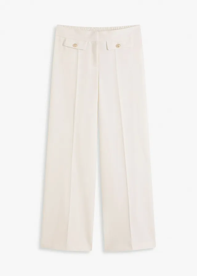 Marlene Dietrich broek • wolwit • bonprix online shop