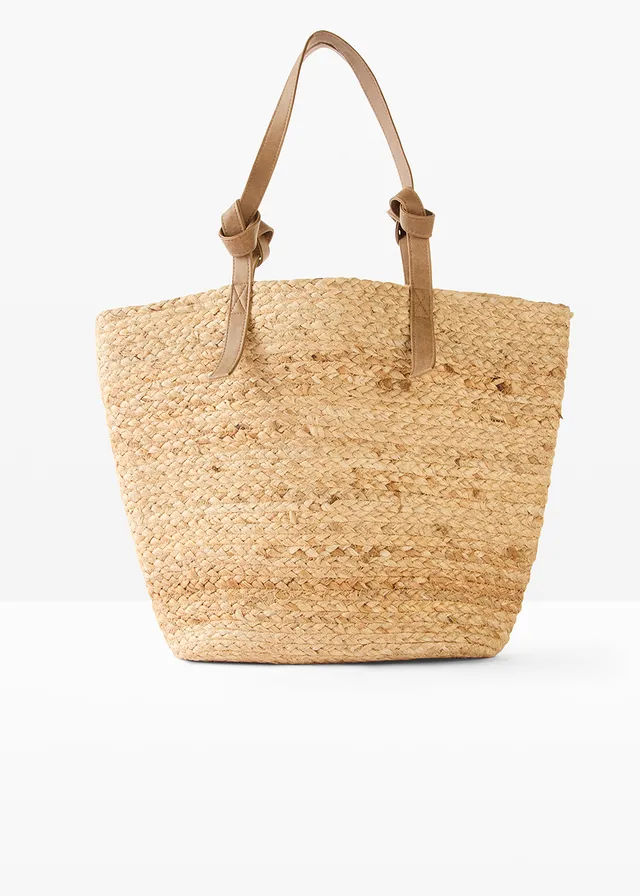 Cabas en jute, Couleur: naturel