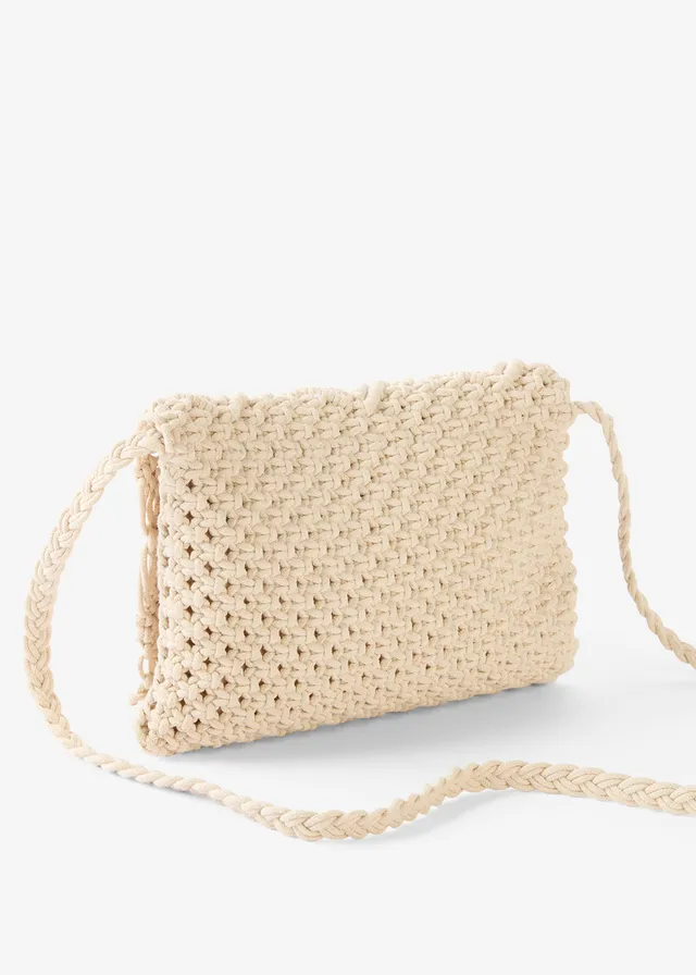 Macramé schoudertas
