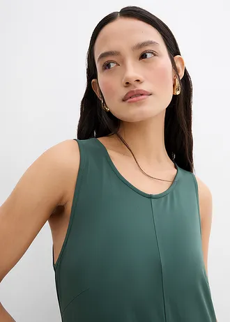 Robe midi trapèze • vert feuille • Boutique bonprix