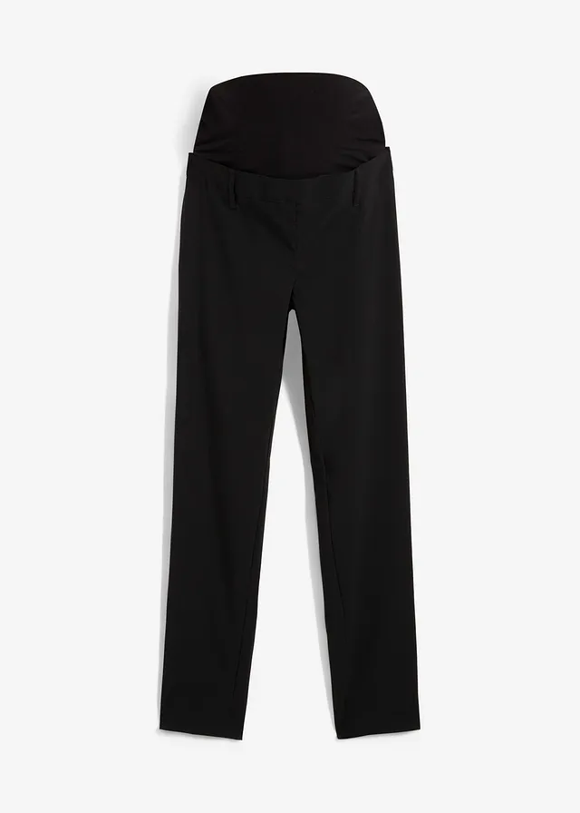 Pantaloni stretch de gravide, care se îngustează spre glezne