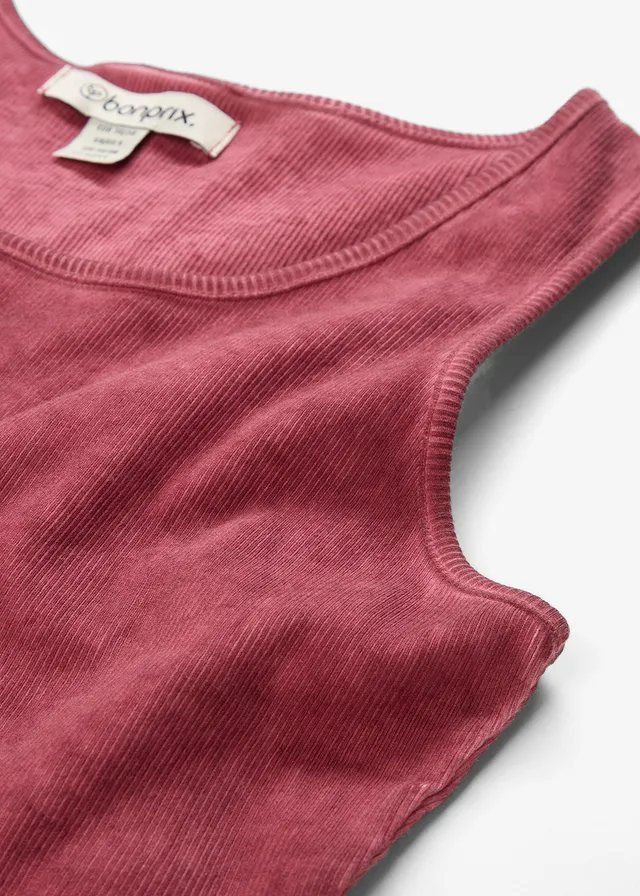 Tanktop van biologisch katoen • soft bessen washed out • product-page.page-title-suffix
