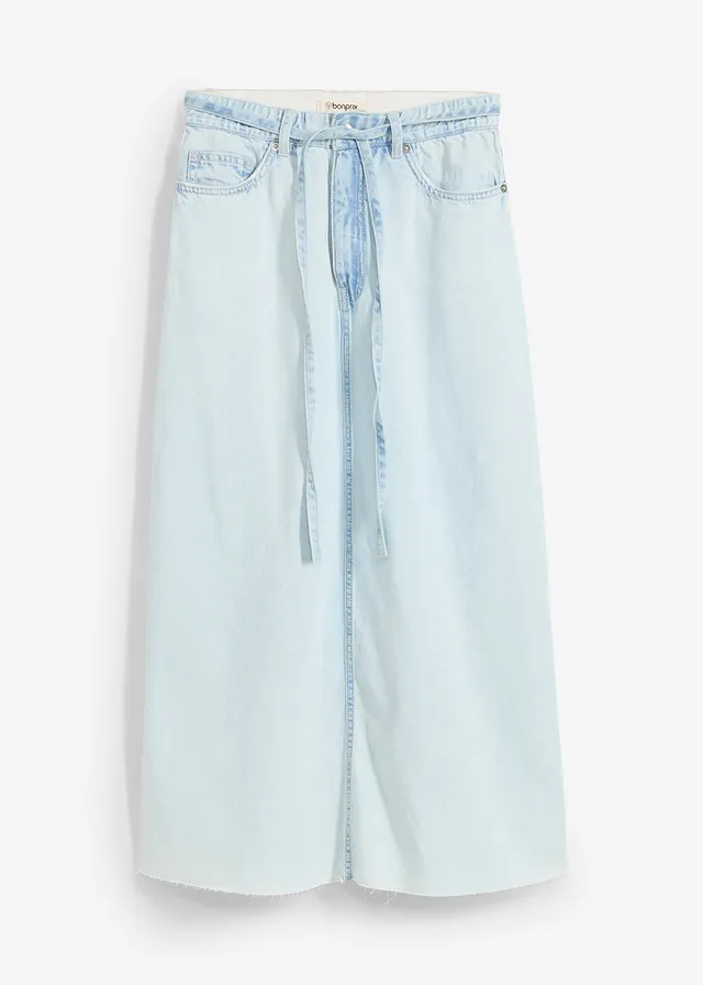 Fustă de blugi midi Super Soft Mid Waist