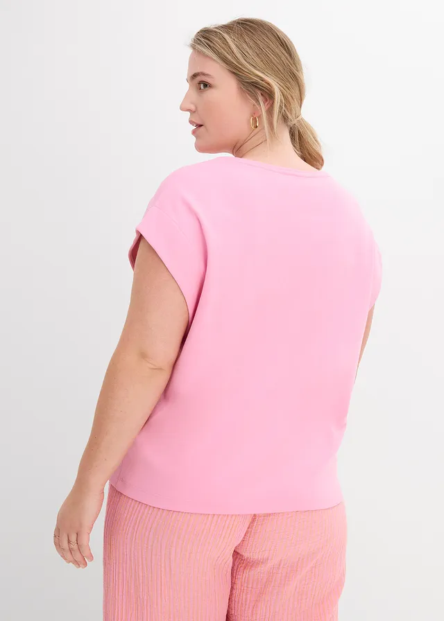 Shirt van puur biologisch katoen, Kleur: roze
