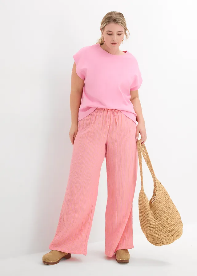 Shirt van puur biologisch katoen, Kleur: roze