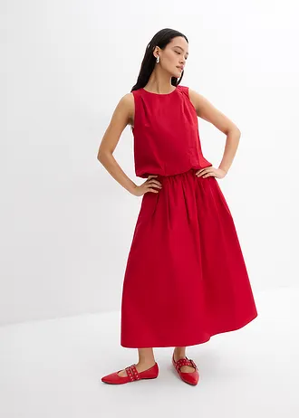 Blousetop van puur katoen • chilirood • bonprix online shop