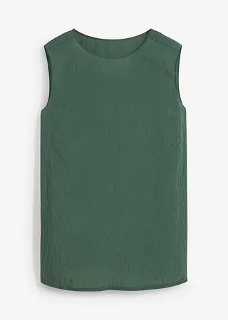 Halenkový top z mačkané viskózové směsi