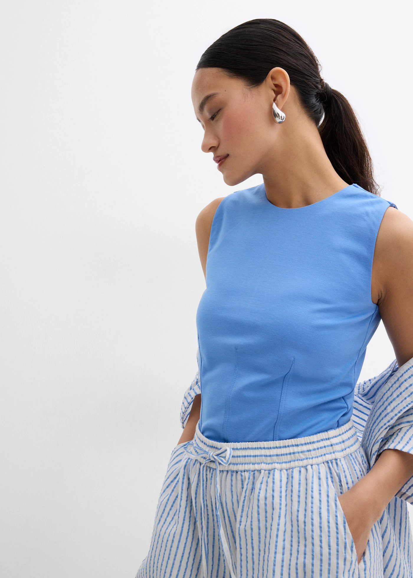 Top van Punto di Roma • middenblauw • bonprix online shop