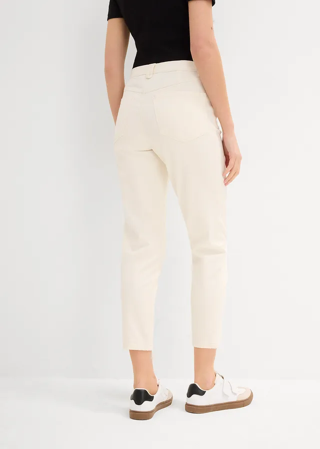 Mom jeans, high waist, low stretch cropped • wolwit • product-page.page-title-suffix