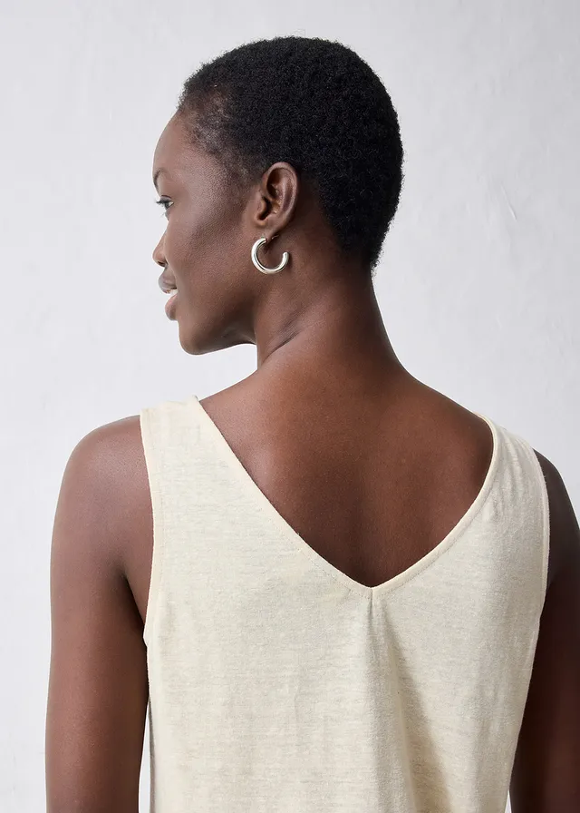 Débardeur 100% lin • sable clair • product-page.page-title-suffix