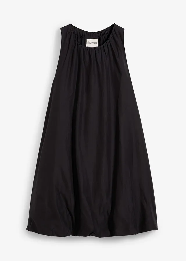 Šaty na ramienka z čistej bavlny