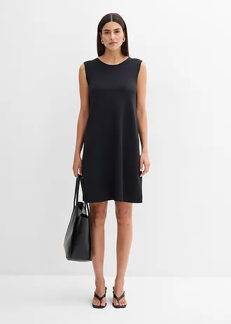 Mini jurk van scuba • zwart • bonprix online shop