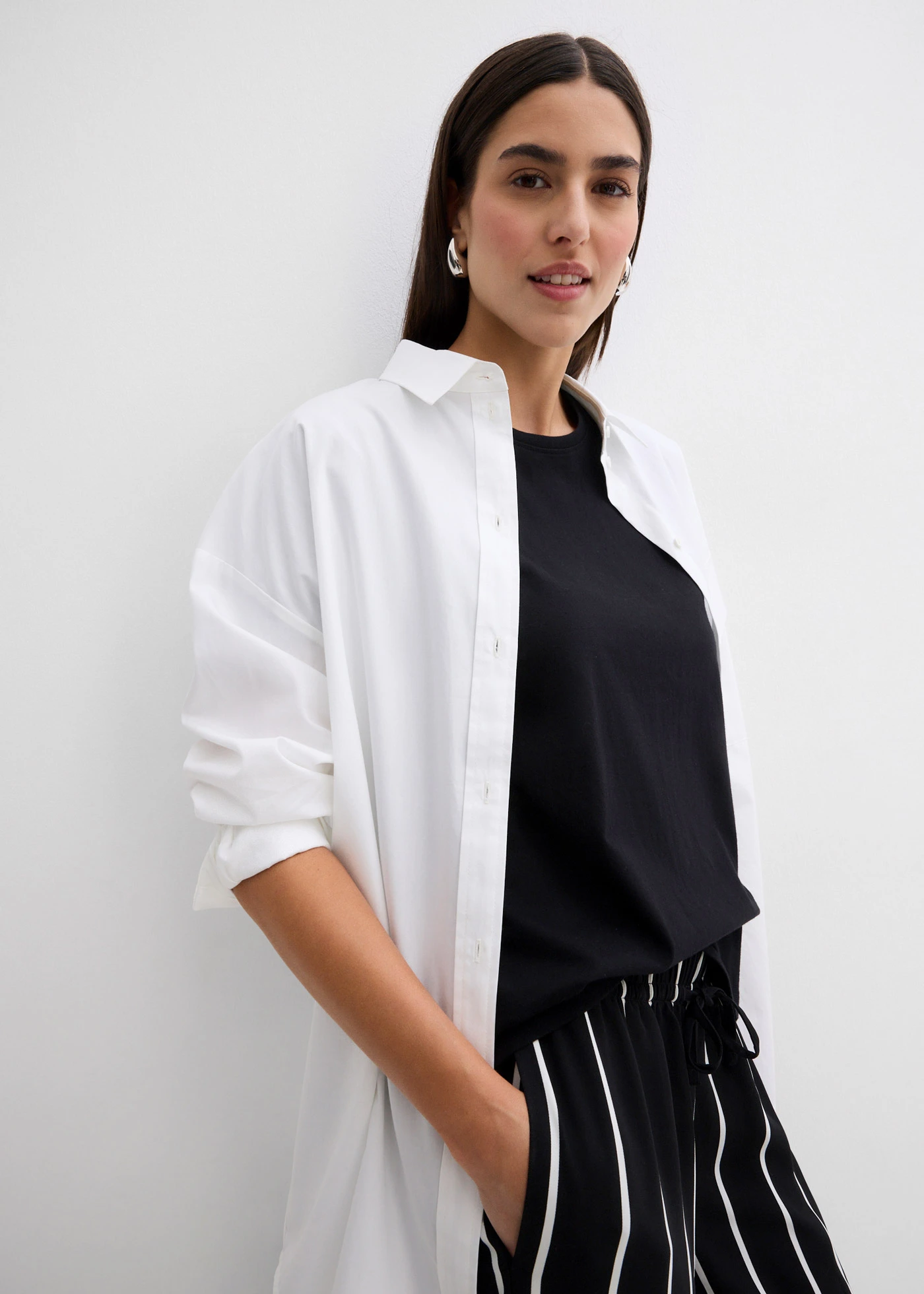 Tričko z čisté organické bavlny • černá • bonprix obchod