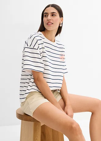 Keprové šortky • světle písková • bonprix obchod