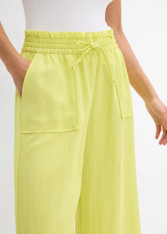 Culotte van een vloeiende lyocellmix • citrusgeel • product-page.page-title-suffix