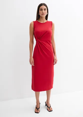 Midi jurk van comfortabel Punto di Roma • chilirood • bonprix online shop