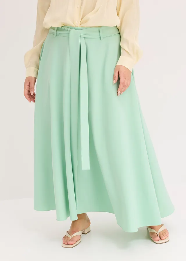 Jupe longue, Couleur: menthe
