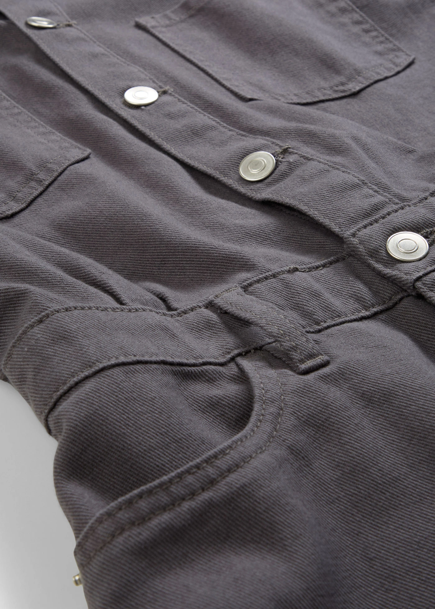 Krátký overal z čisté bavlny • břidlicově šedá sepraná • bonprix obchod