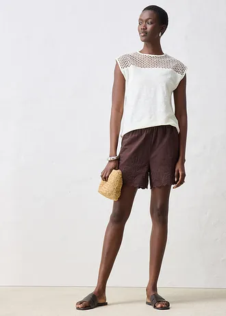 Top din in 100% • ecru • magazin bonprix