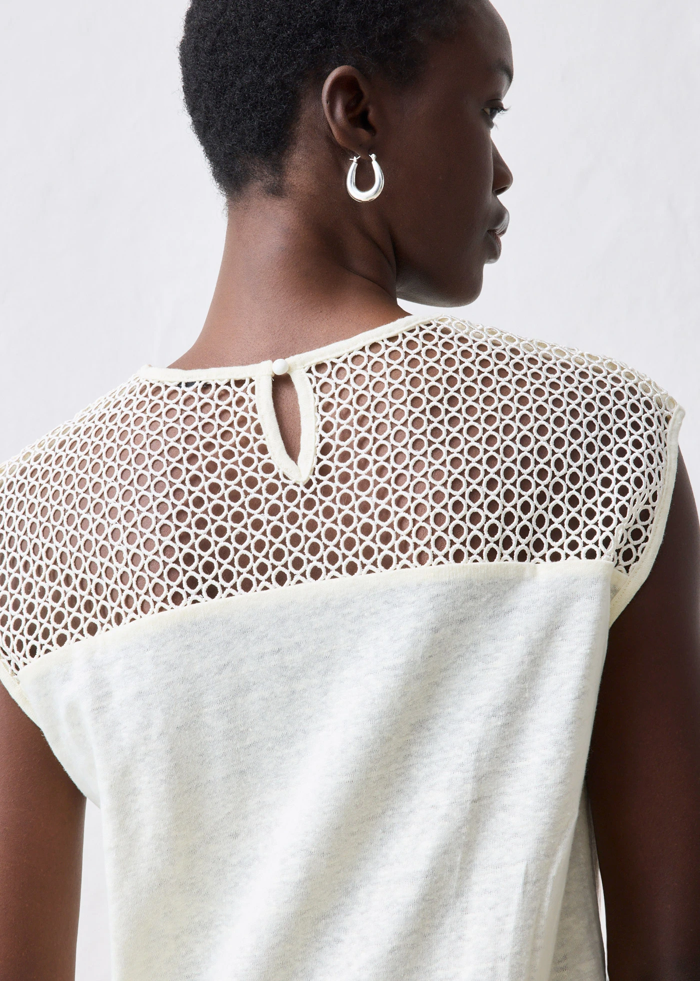 Top din in 100% • ecru • magazin bonprix