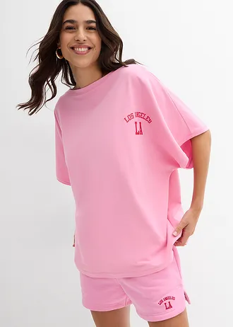 T-shirt oversize, Couleur: rose