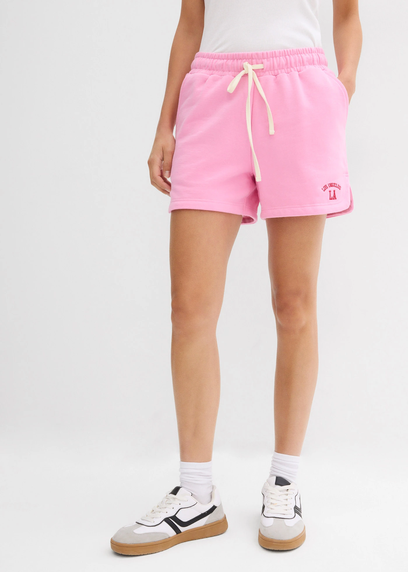 Short sweat 100% coton • rose • Boutique bonprix