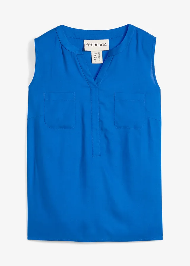 Blúzkový top z padavej viskózy