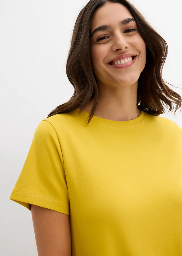 Robe en jersey 100% coton • curry • product-page.page-title-suffix