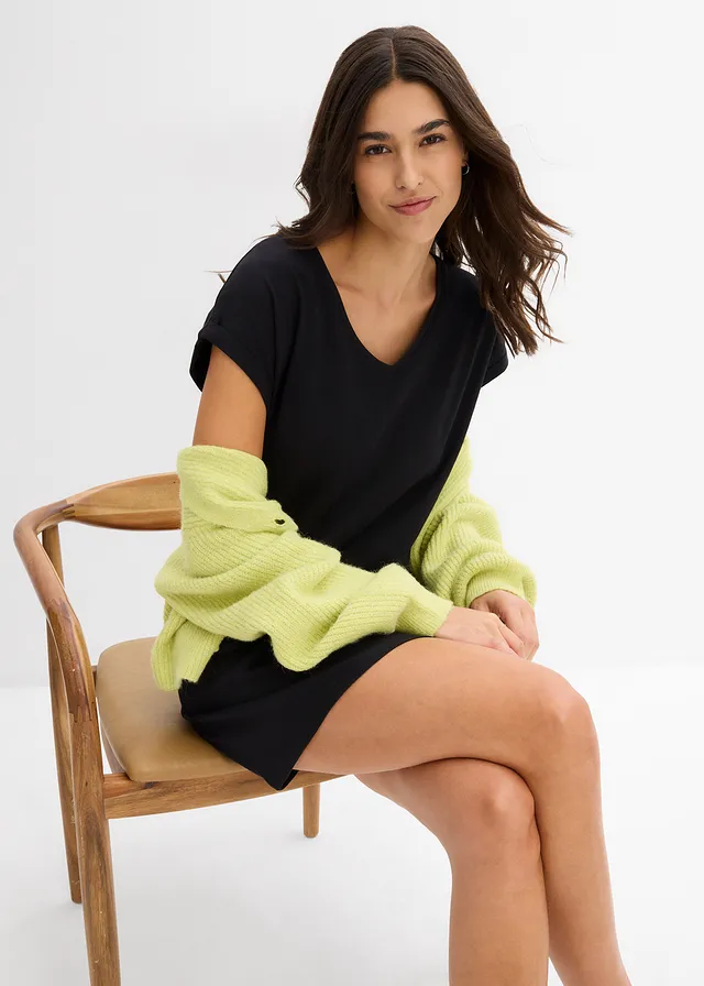 Lot de 2 robes en jersey 100% coton • noir/vert pacifique • product-page.page-title-suffix