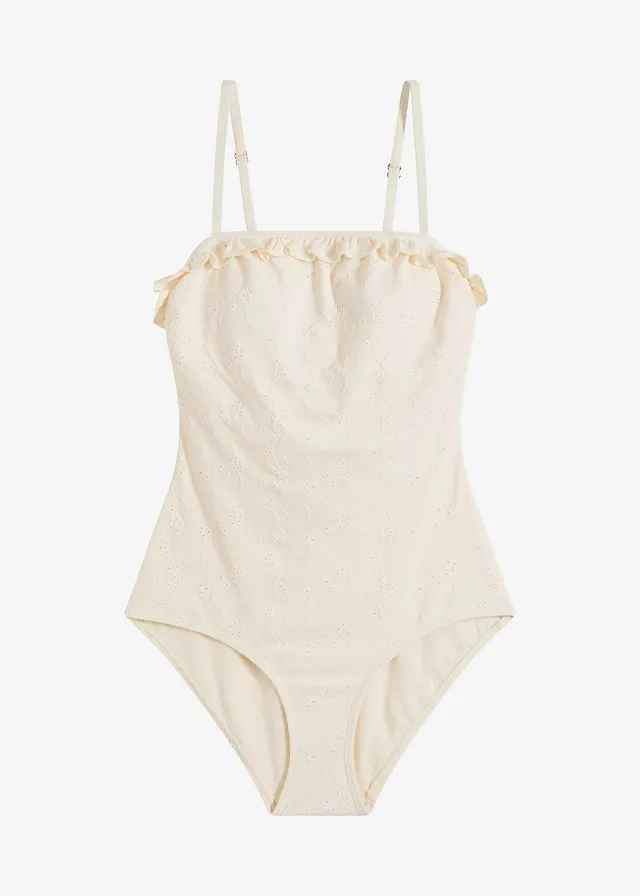 Corrigerend badpak, medium corrigierend • natuurbeige • bonprix online shop