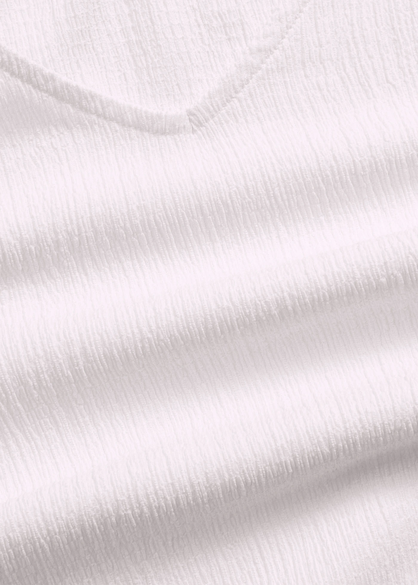 Shirt van gestructureerde crêpe • wit • bonprix online shop