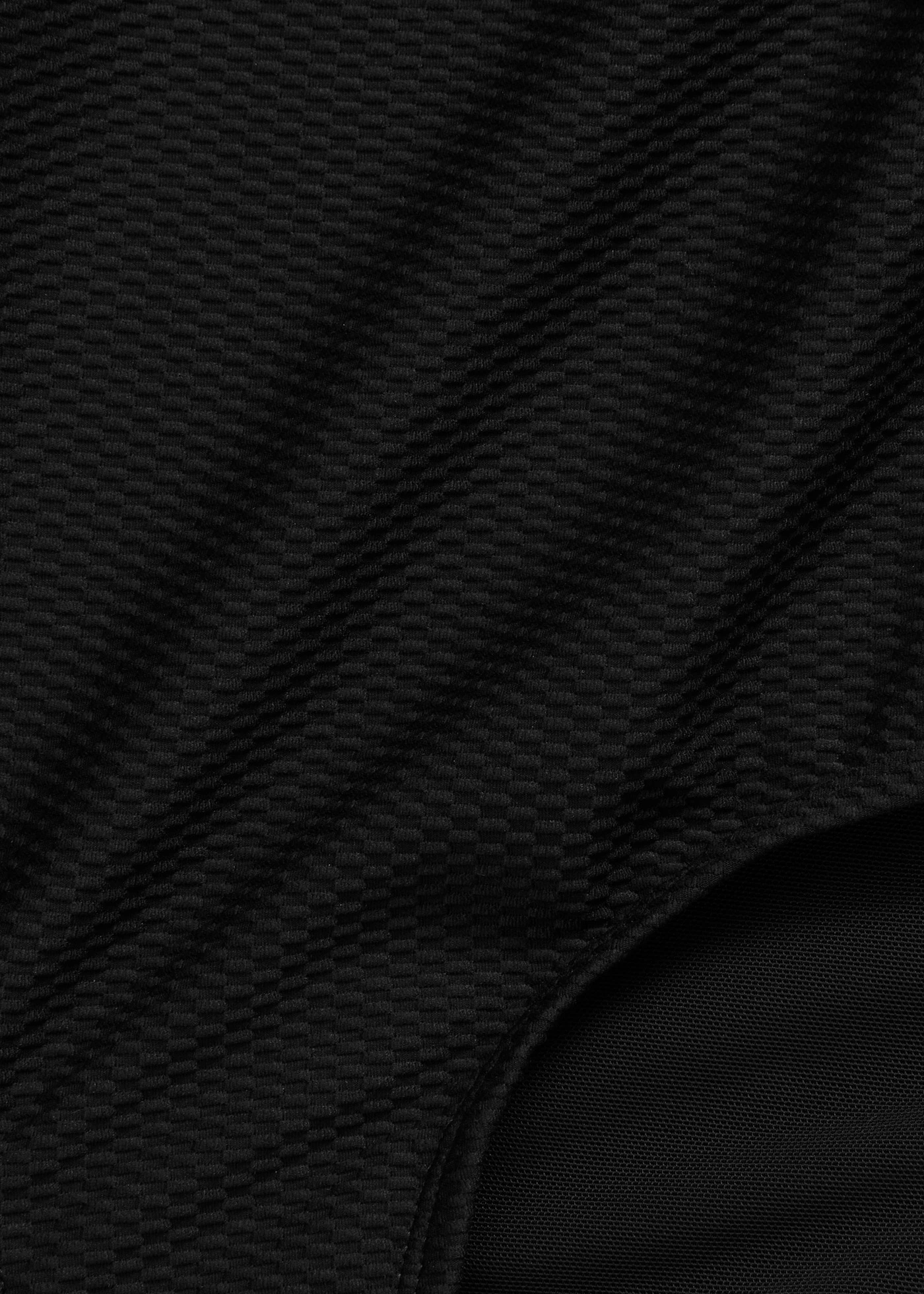 Stahovací jednodílné plavky ze strukturovaného materiálu, střední tvarující efekt • tmavě antracitová • bonprix obchod