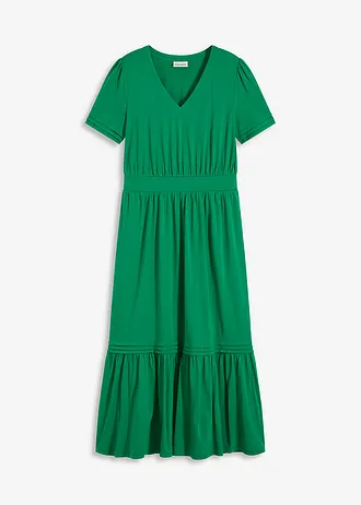 Jersey jurk • edelsteengroen • bonprix online shop