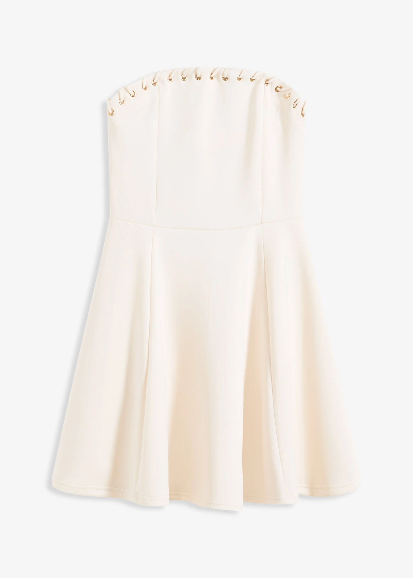 Šaty s ozdobným řetízkem • přírodní bílá • bonprix obchod