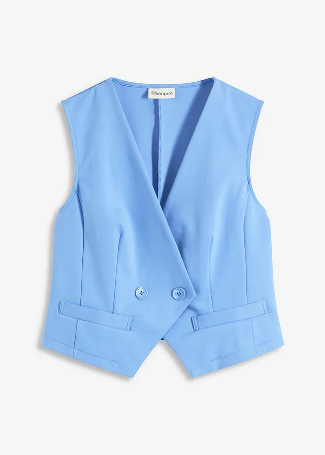 Džersejová obleková vesta