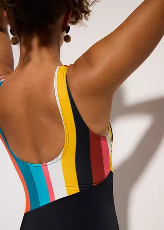 Maillot 1 pièce • multicolore rayé • Boutique bonprix