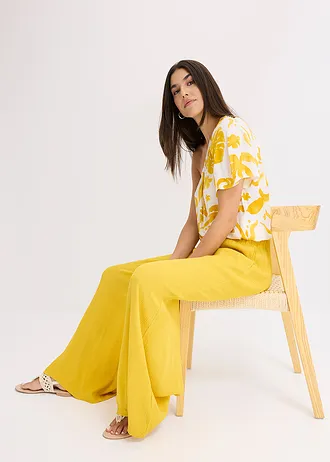 Broek van soepele viscose • lemoncurry • bonprix online shop