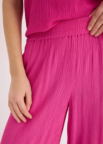 Broek van soepele viscose • fuchsia • bonprix online shop
