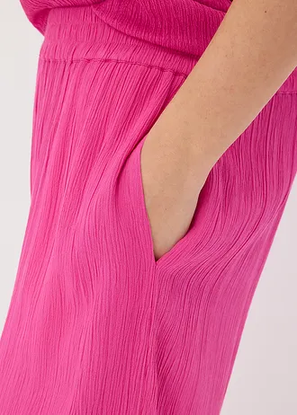 Broek van soepele viscose • fuchsia • bonprix online shop