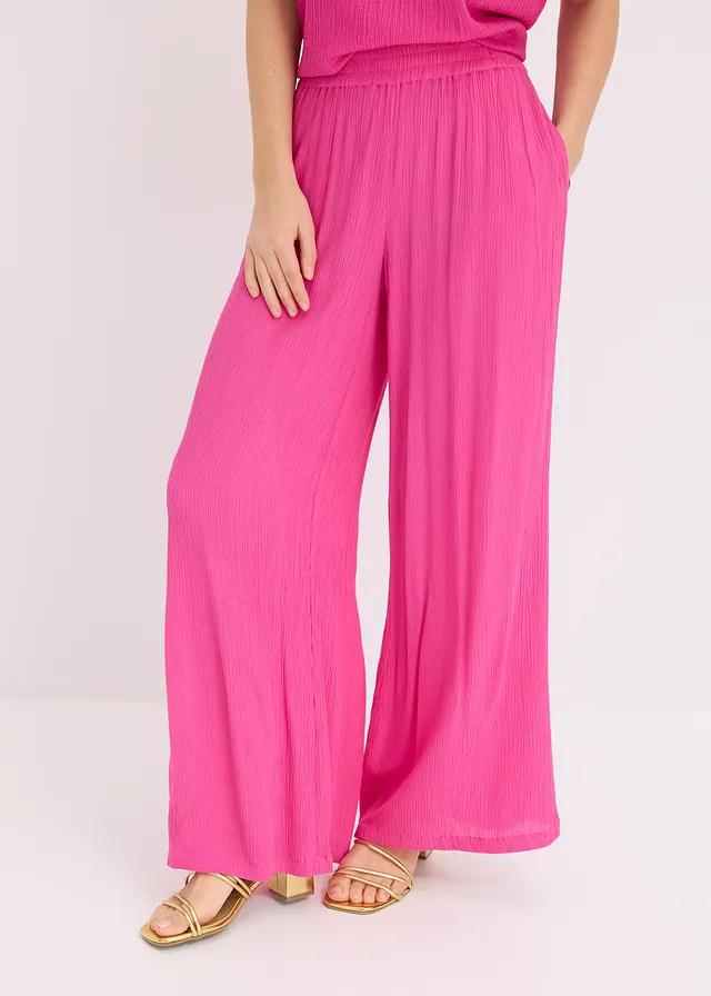 Broek van soepele viscose • fuchsia • product-page.page-title-suffix