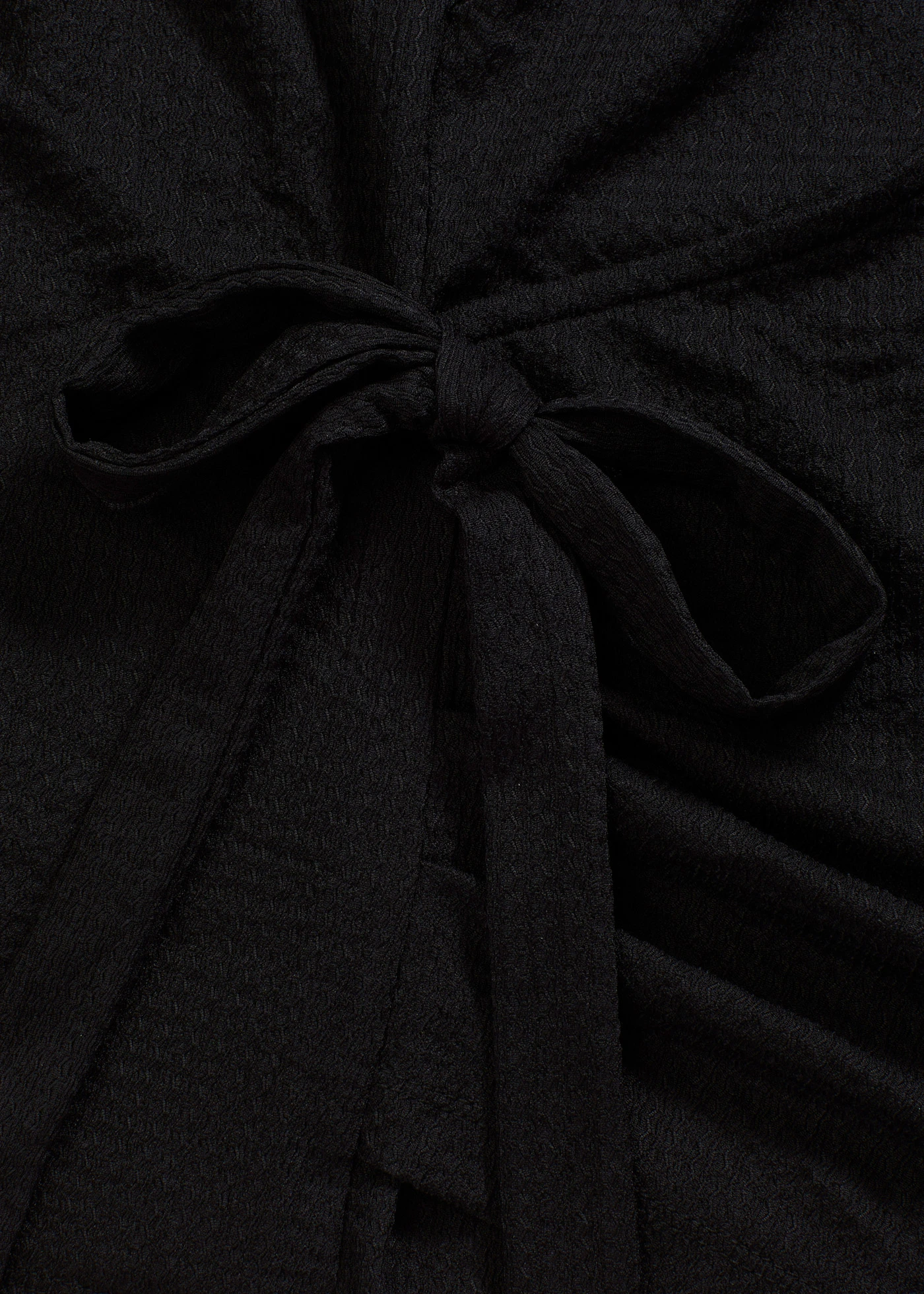 Shirt van jersey in wikkellook • zwart • bonprix online shop