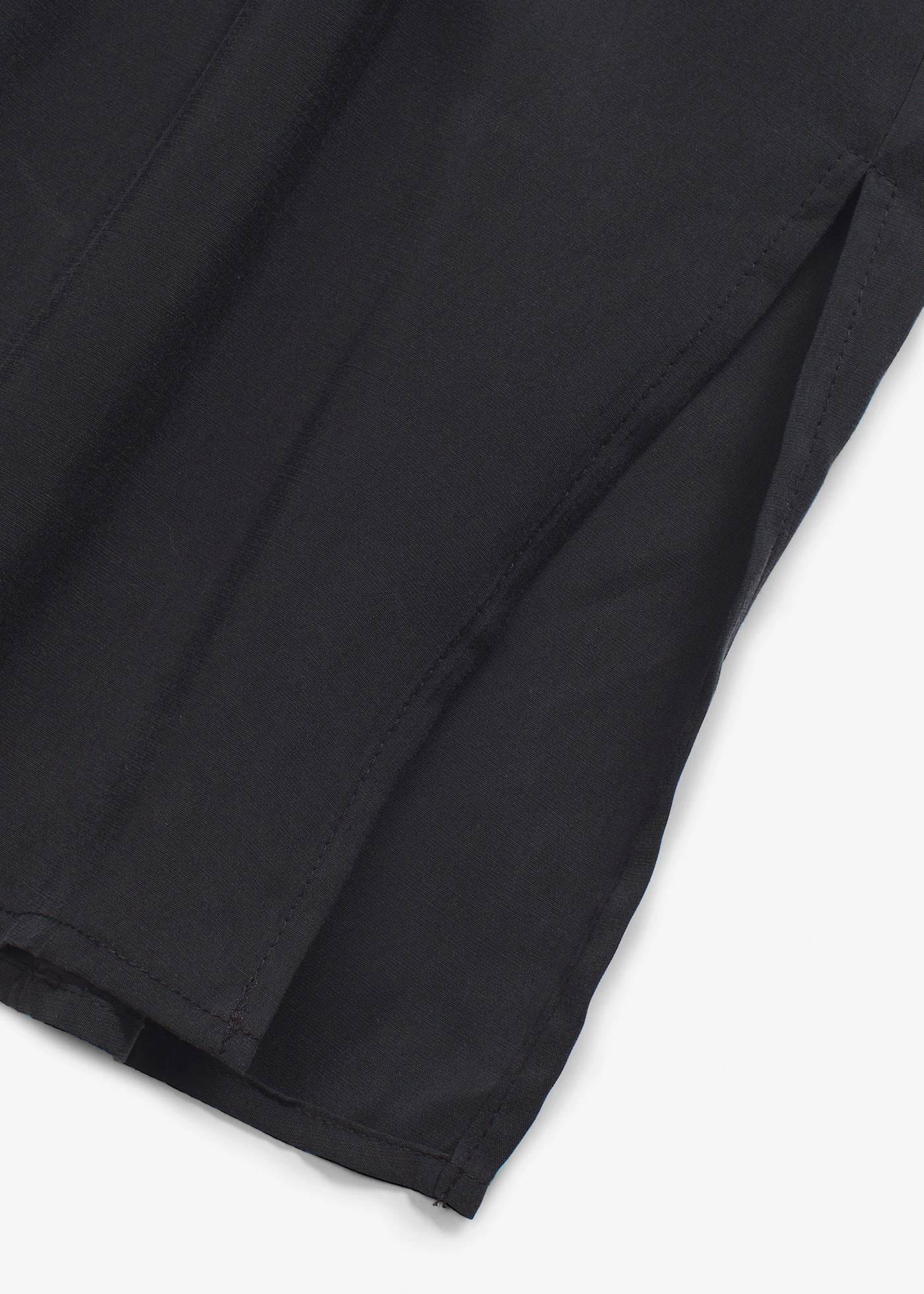 Midirok met soepele viscose • zwart • bonprix online shop