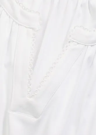 Rochie-tunică din bumbac organic 100% • alb • magazin bonprix