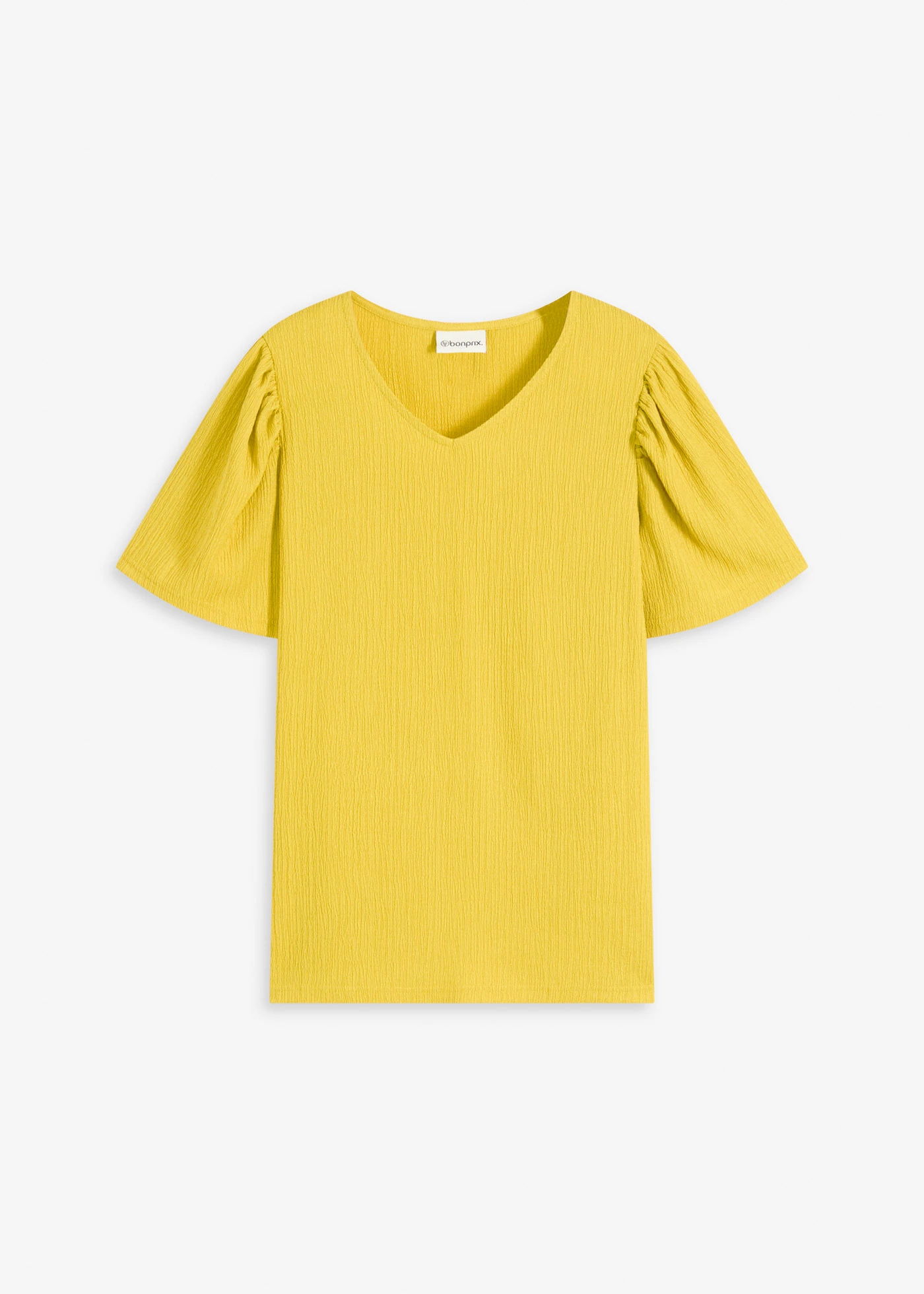 Shirt van gestructureerde crêpe • lemoncurry • bonprix online shop
