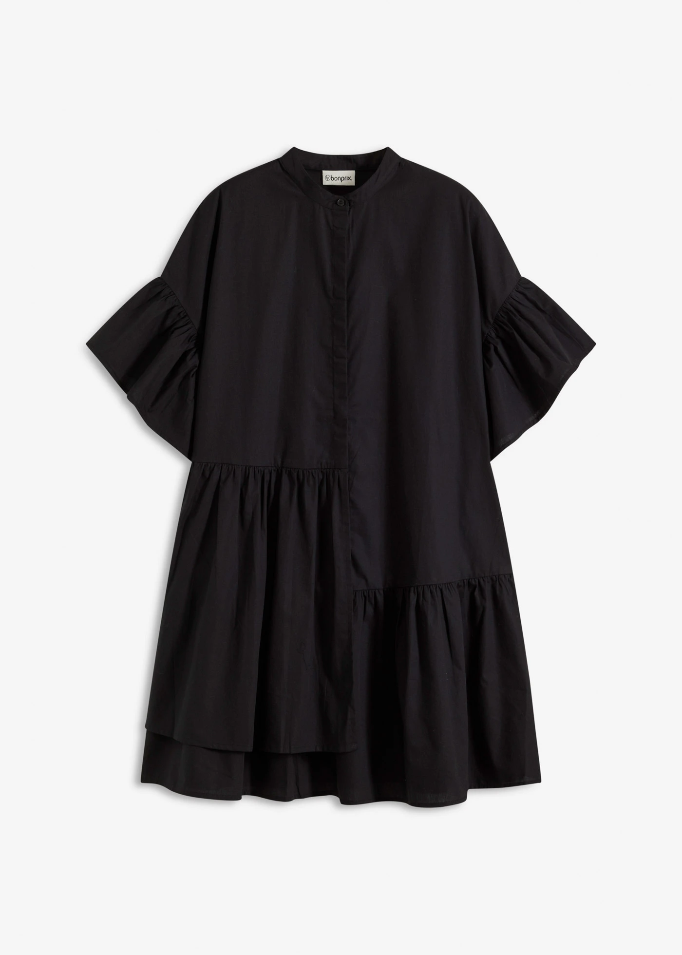 Tuniekjurk van biologisch katoen • zwart • bonprix online shop