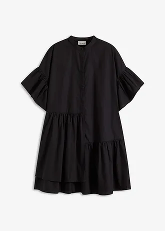 Tuniekjurk van biologisch katoen • zwart • bonprix online shop