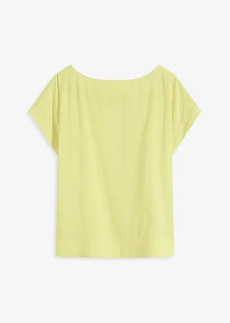 Tunika s lodičkovým výstřihem • citrónově žlutá • bonprix obchod