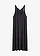 Robe fluide en jersey viscose, Couleur: noir